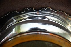 Fig. 5. Seam on Old Sheffield Plate Wine Coaster