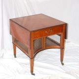 English Georgian Inlaid Supper Table