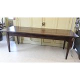 French Mid 19th Century Farmhouse Table 91 Inches