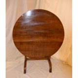 French Fruitwood 38 1/2 Inch Vendange Table Circa 1820